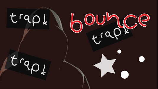 trap in the bounce font